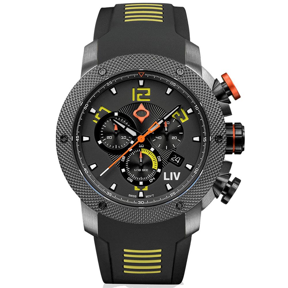 LIV GX1 Venom Yellow - LIV Swiss Watches