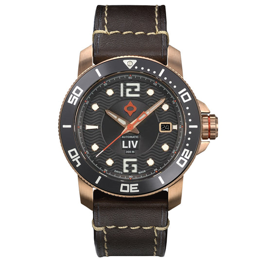 GX-Diver's 41mm Rose Gold & Gray