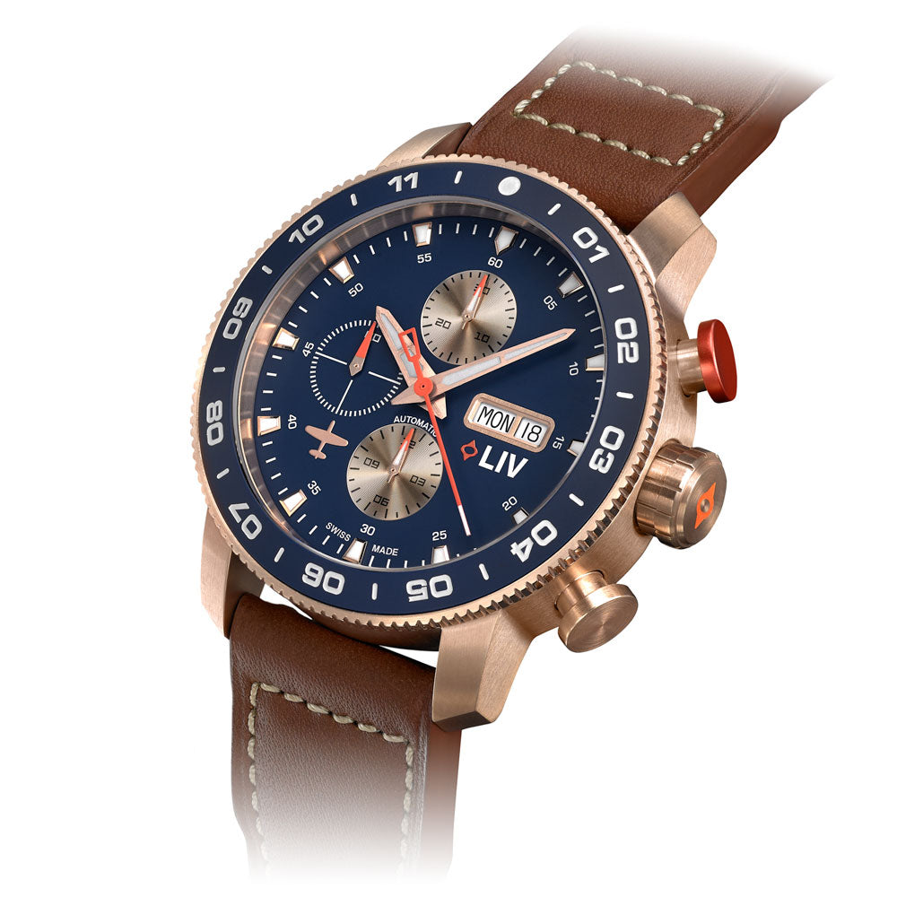 P-51 Rose Titanium Chrono | Fifth Anniversary Special