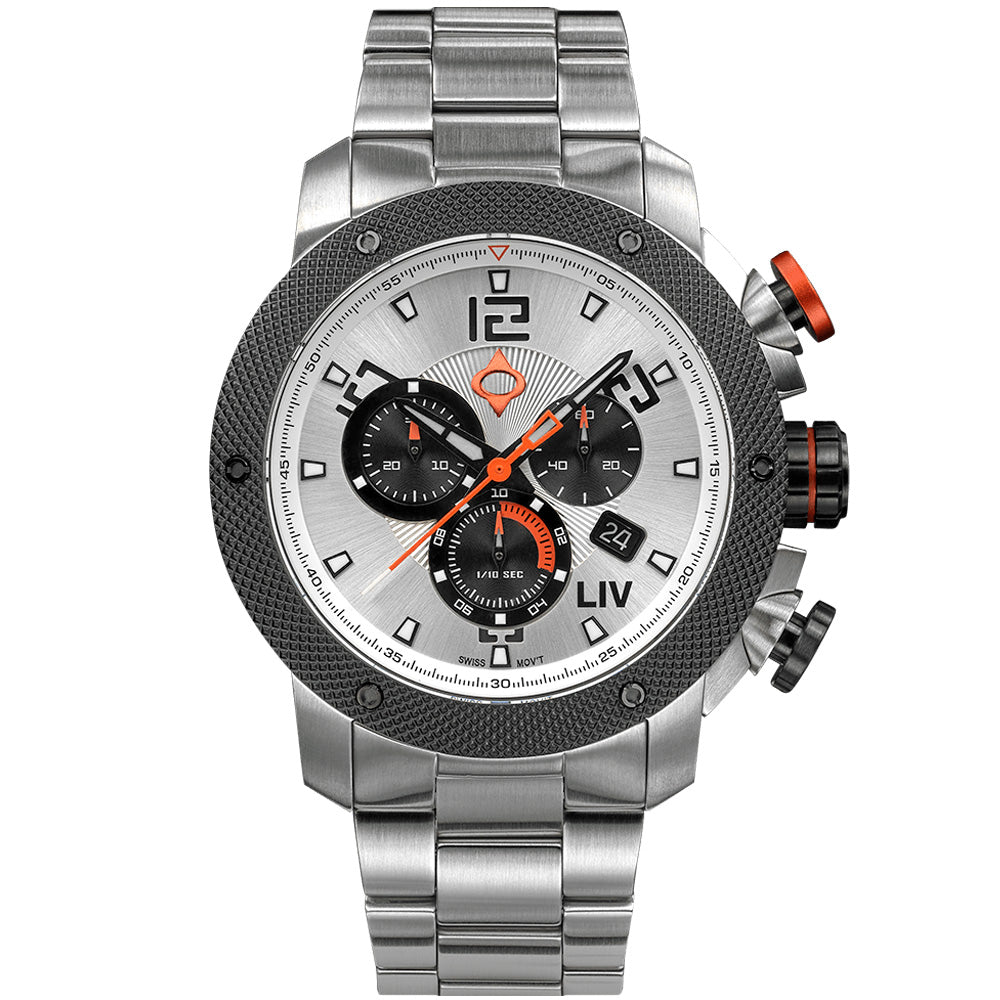 LIV GX1 Swiss Panda - LIV Swiss Watches