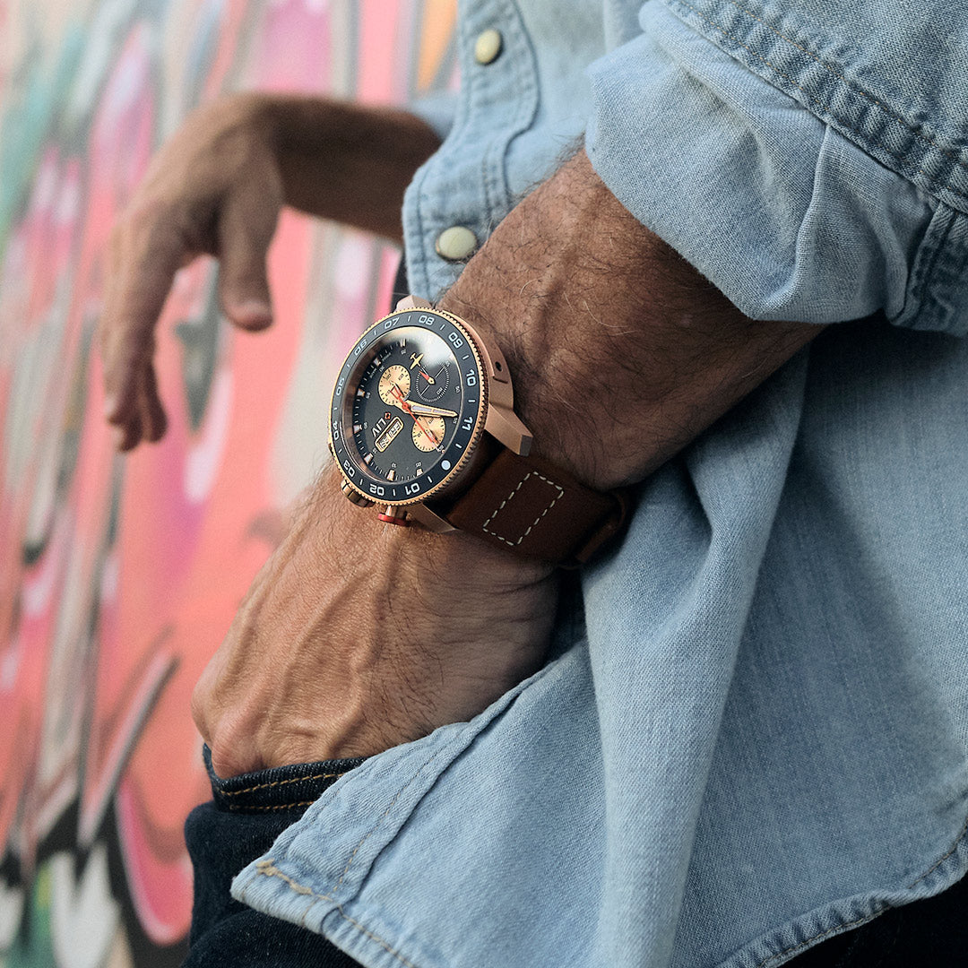 P-51 Rose Titanium Chrono | Fifth Anniversary Special