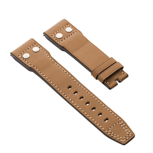 Barenia Calfskin Top Grain Pilot's Strap | 23mm